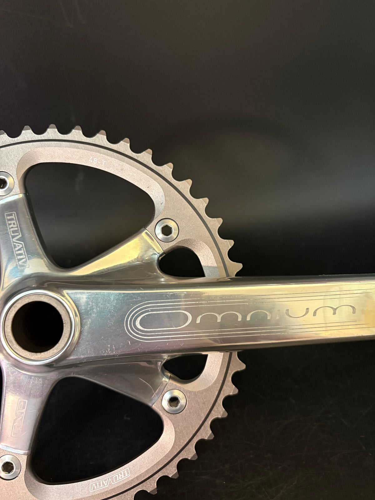 Sram Omnium Crankset Silver 172.5mm 48t