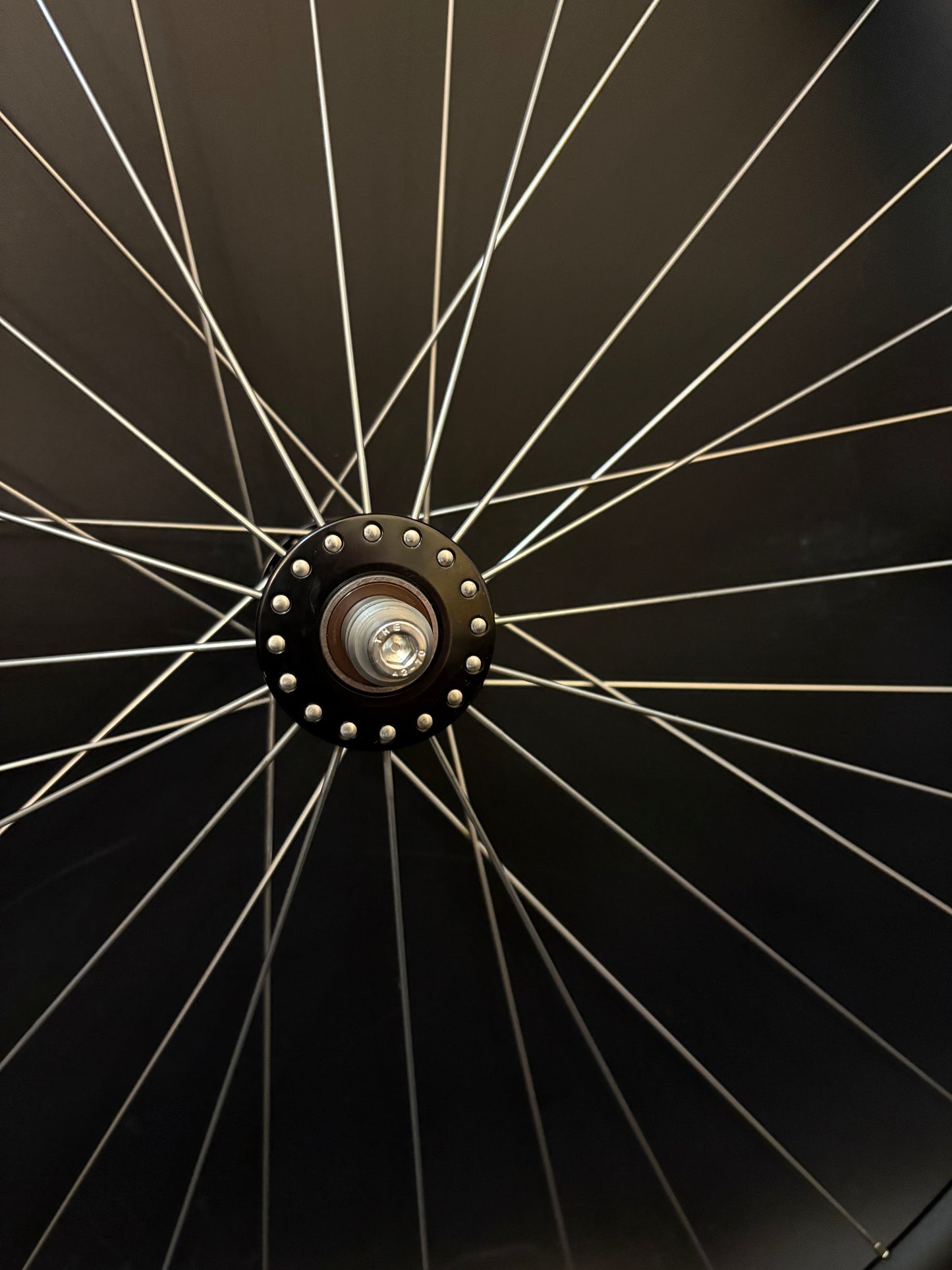 H Plus Son Archetype Black / Phil Wood LF Wheelset Black 24/32h