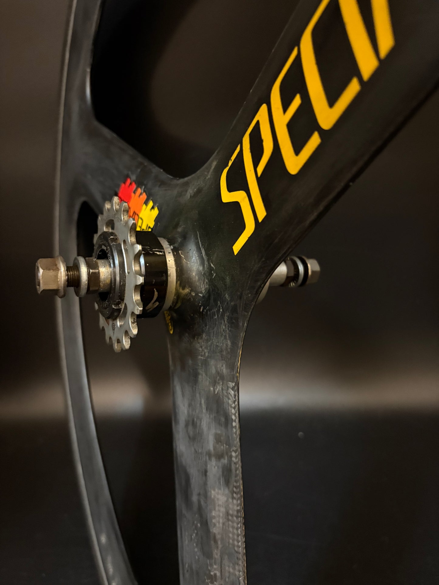 Specialized Tri Spoke Clincher Rear Wheel w/ Factory Adapter