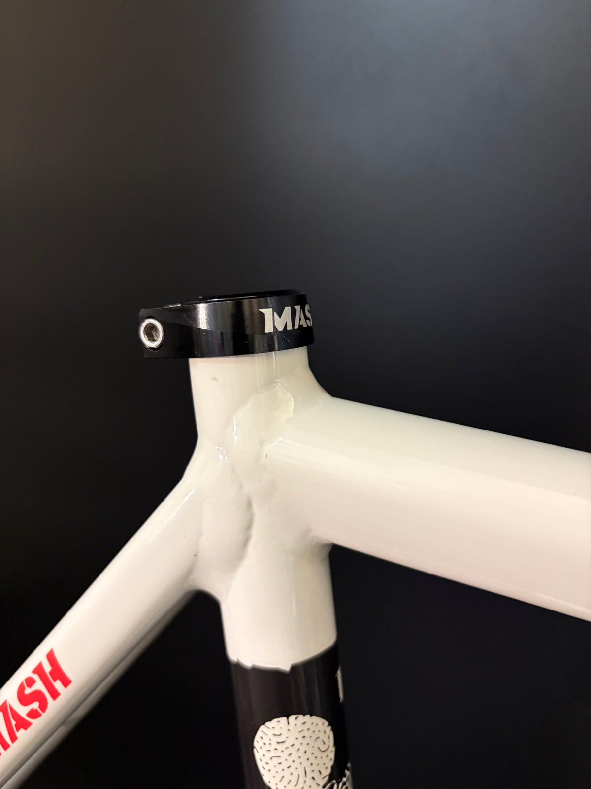 Mash AC-4 Prototype Frameset White/Black 54cm Medium