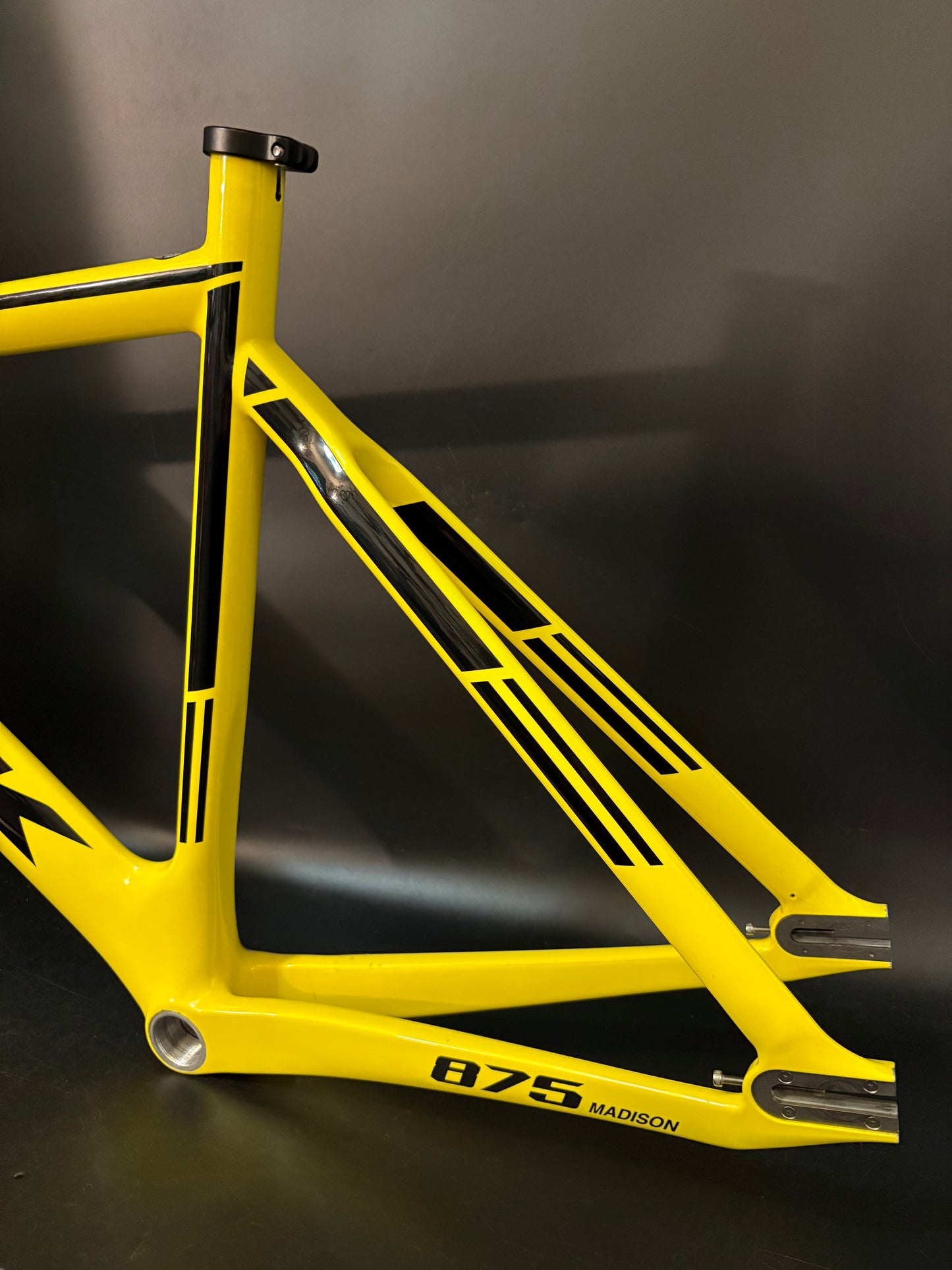 Look 875 Madison Frameset Yellow Carbon Small