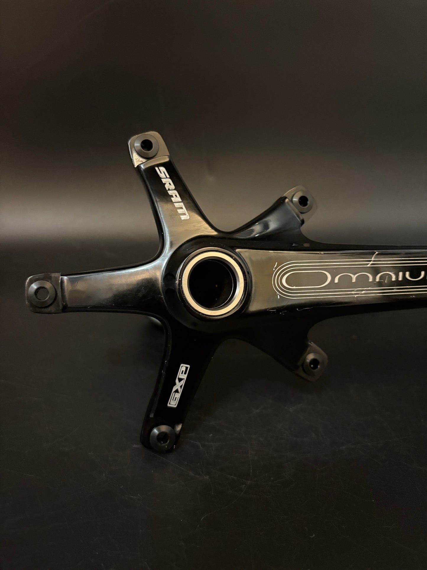 Sram Omnium Cranks Black 165mm
