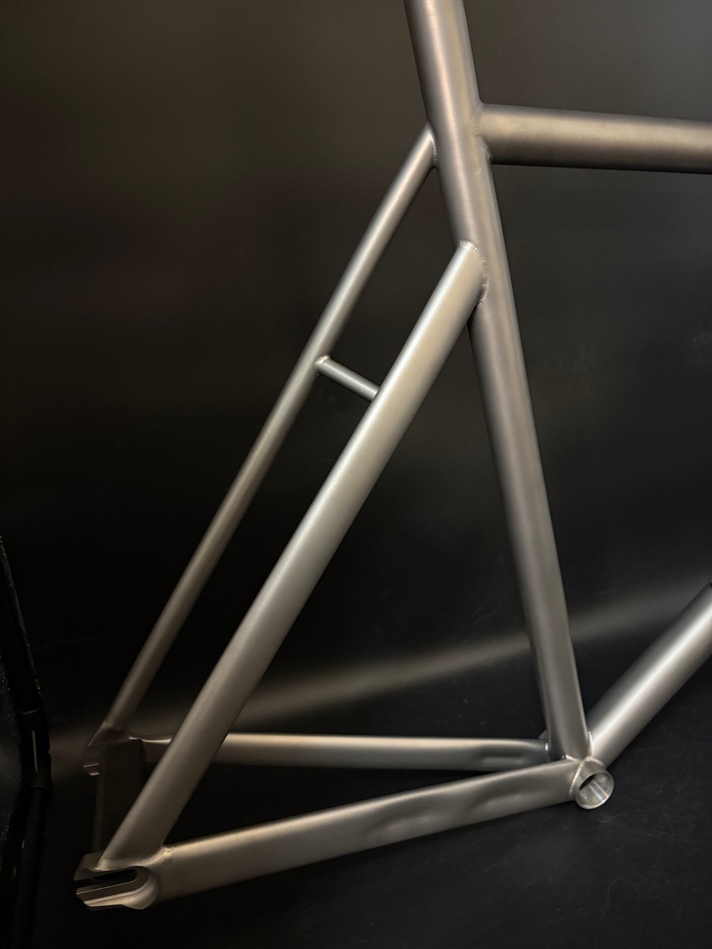 NEW Weis Hammer Ti Track Frameset Titanium Custom Finishing 55.5cm TT 71cm ST center