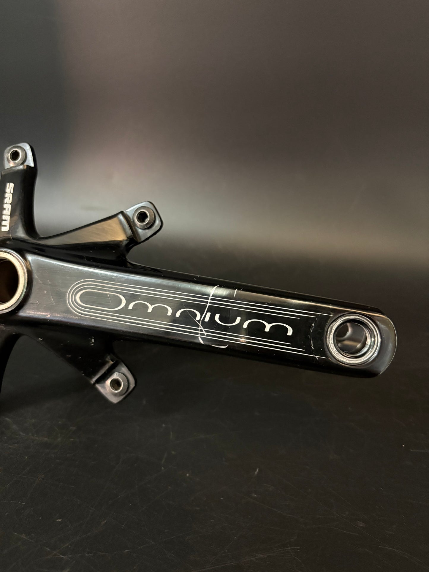 Sram Omnium Cranks Black 165mm
