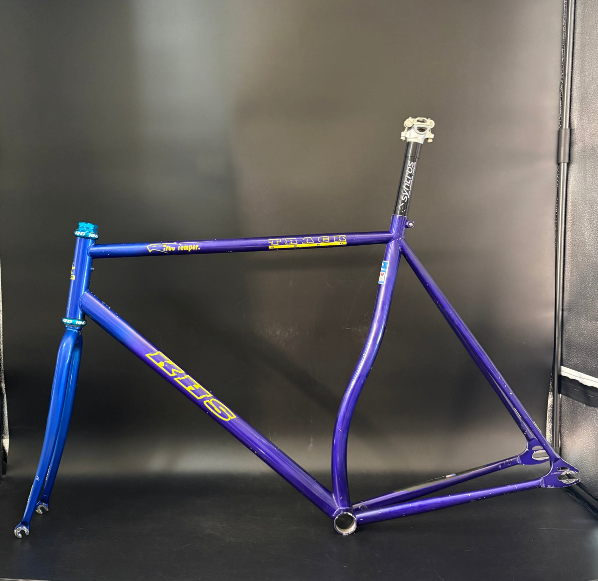 KHS Aero Track Frameset Blue/Purple Fade 55cm