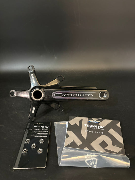 Sram Omnium Cranks Black 165mm