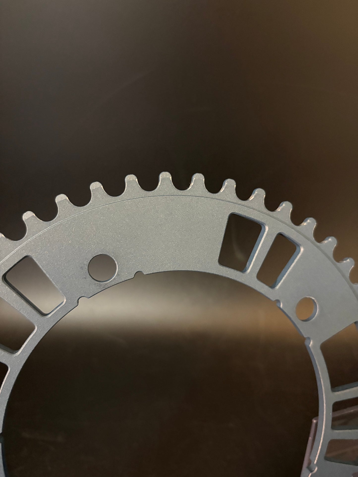 Aarn Chainring Cerakote Blue 49t
