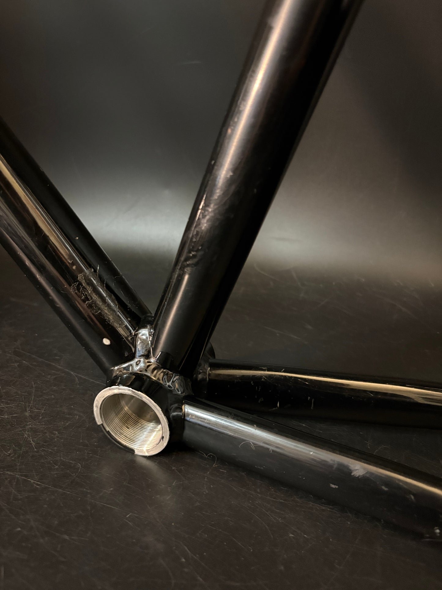GT Pulse Kinesis Frameset Black 59cm ST c-t 56cm TT c-c