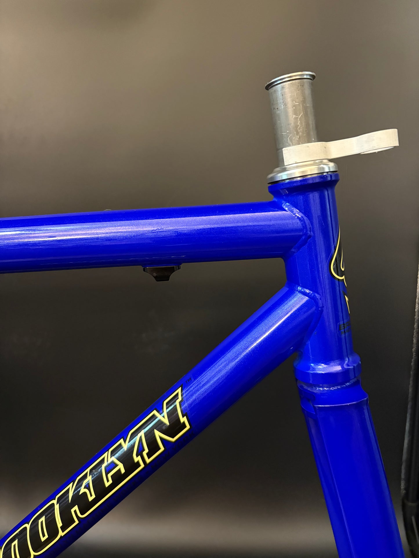 Brooklyn Machine Works Gangsta Track v4 Frameset Blue Medium