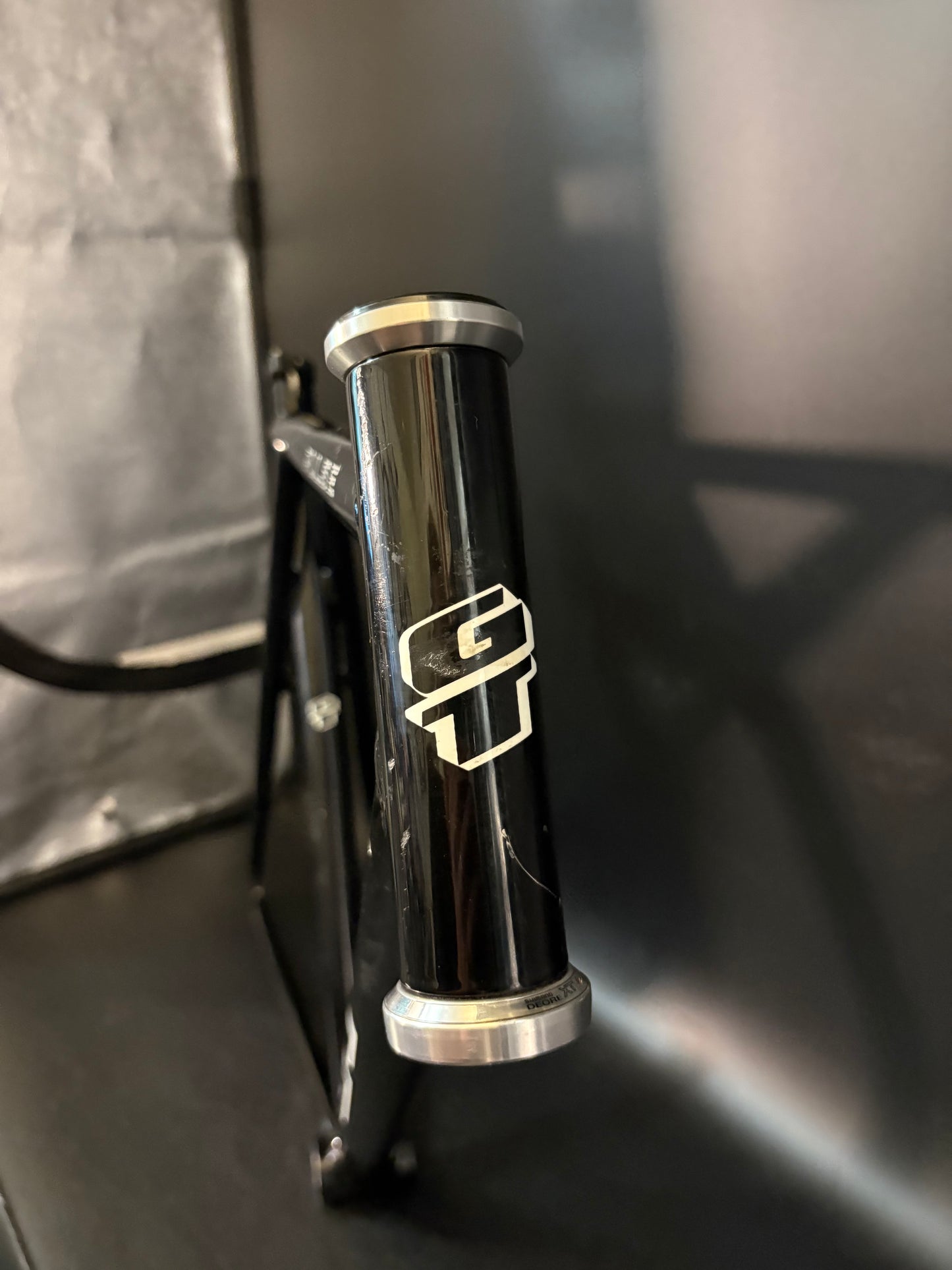 GT Pulse Kinesis Frameset Black 59cm ST c-t 56cm TT c-c