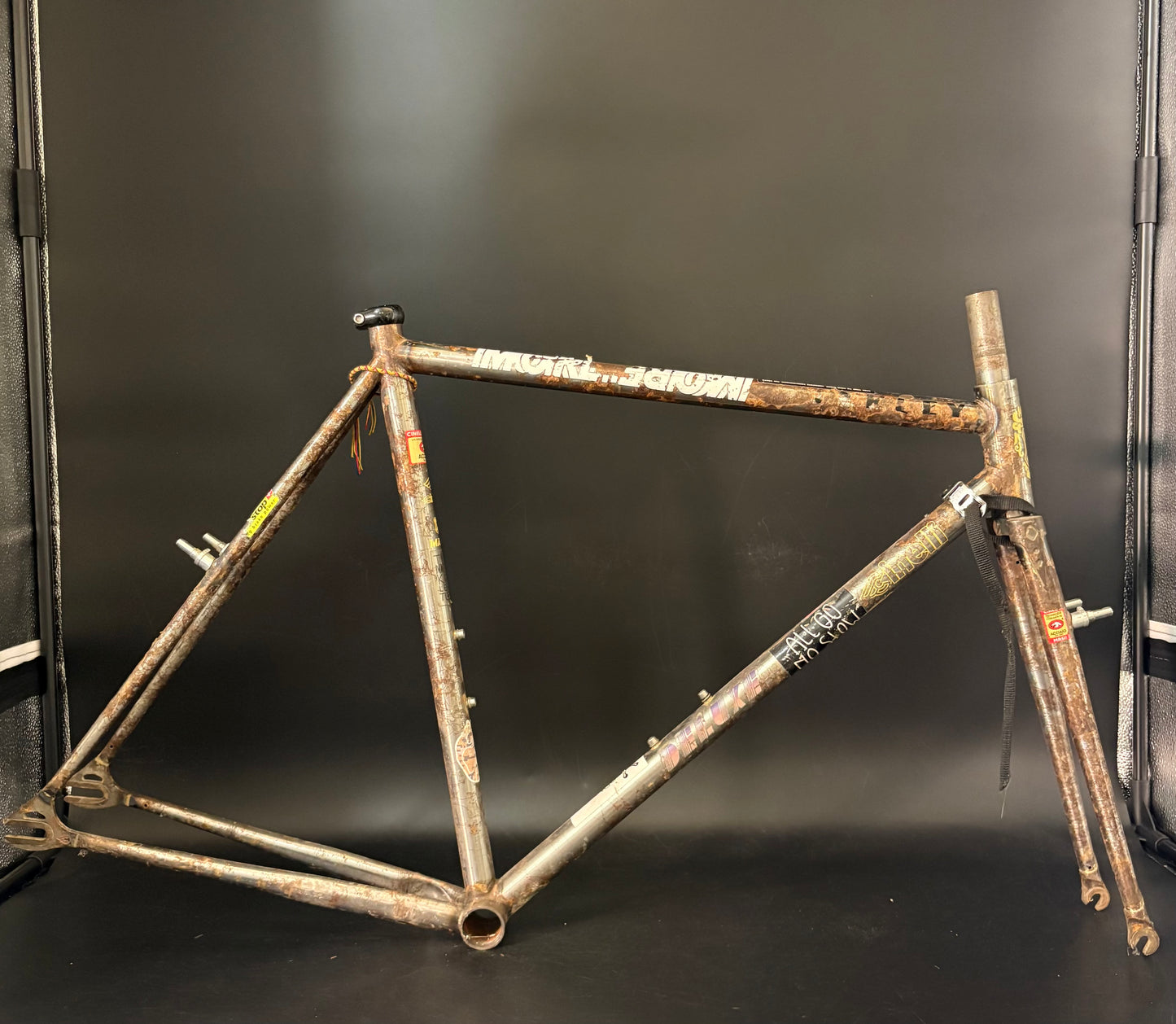 Chas’ Cinelli Mash Work Frameset Raw Prototype #2 55cm