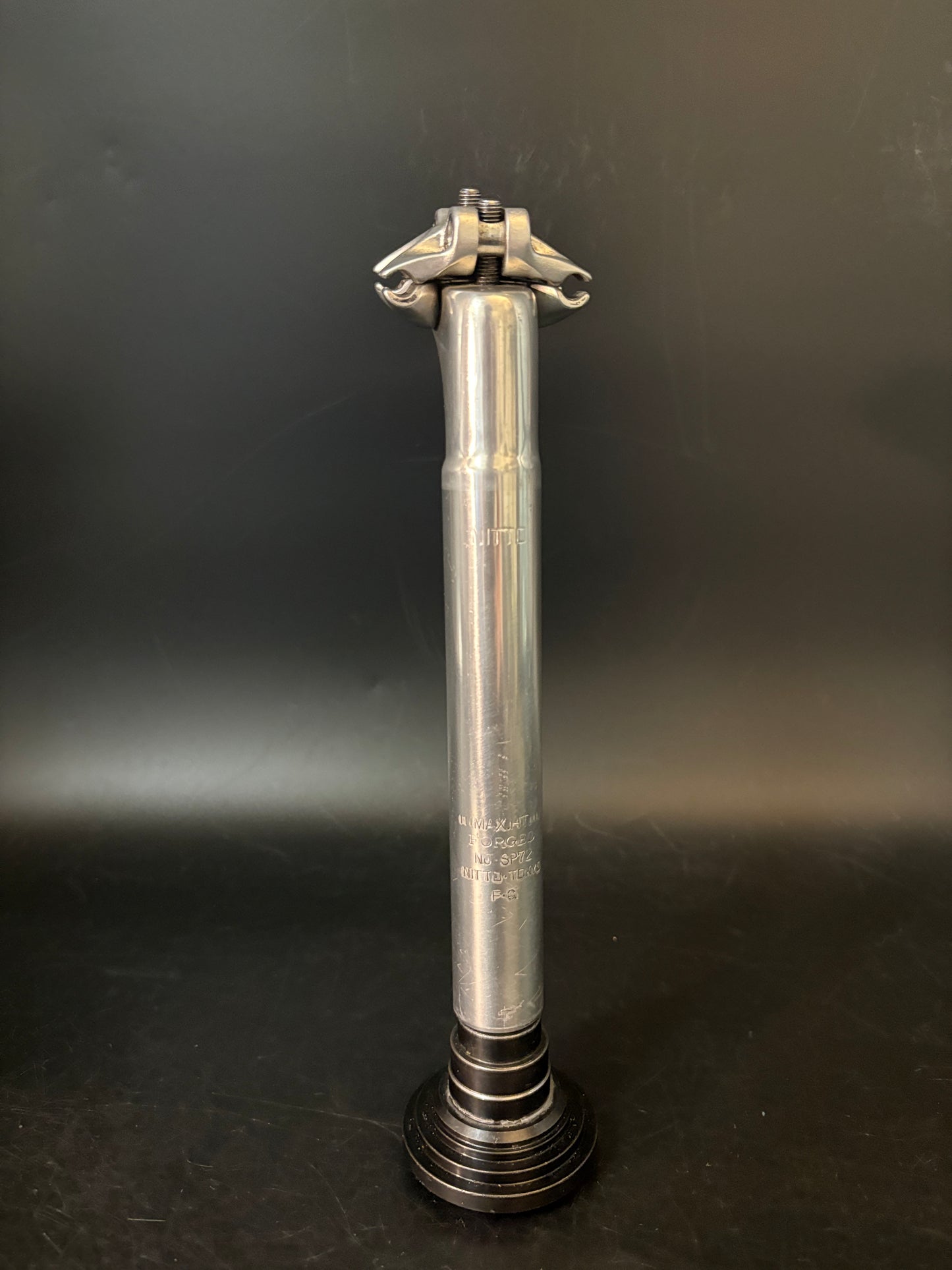 Nitto SP72 Jaguar NJS Seatpost Silver 27.0 210mm