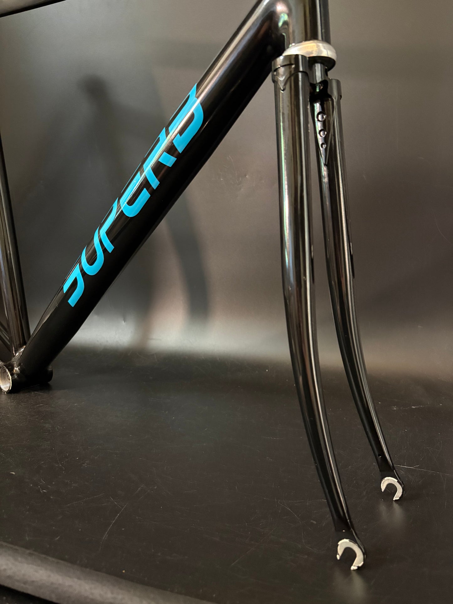 Superb Sprint Frameset Black 59cm ST 56cm TT