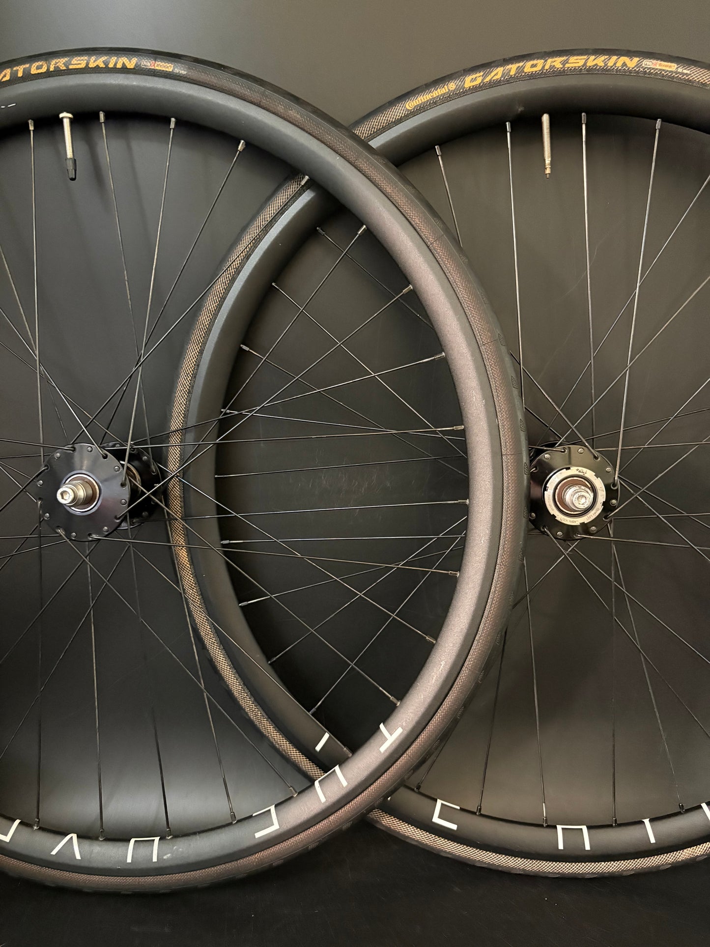H Plus Son Hydra / Phil Wood HF Wheelset Black 32h #2