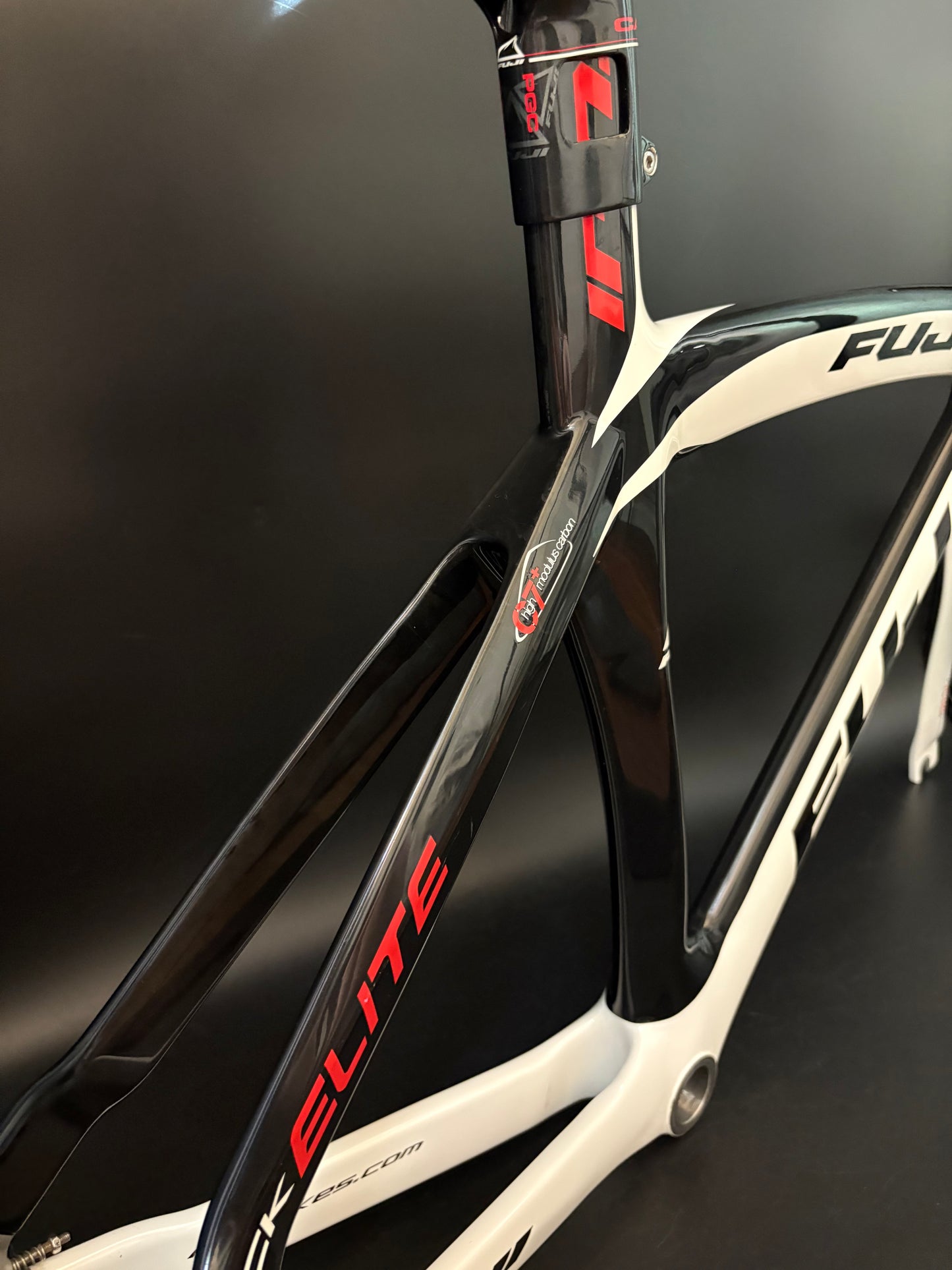 Fuji Track Elite Carbon Frameset White XS