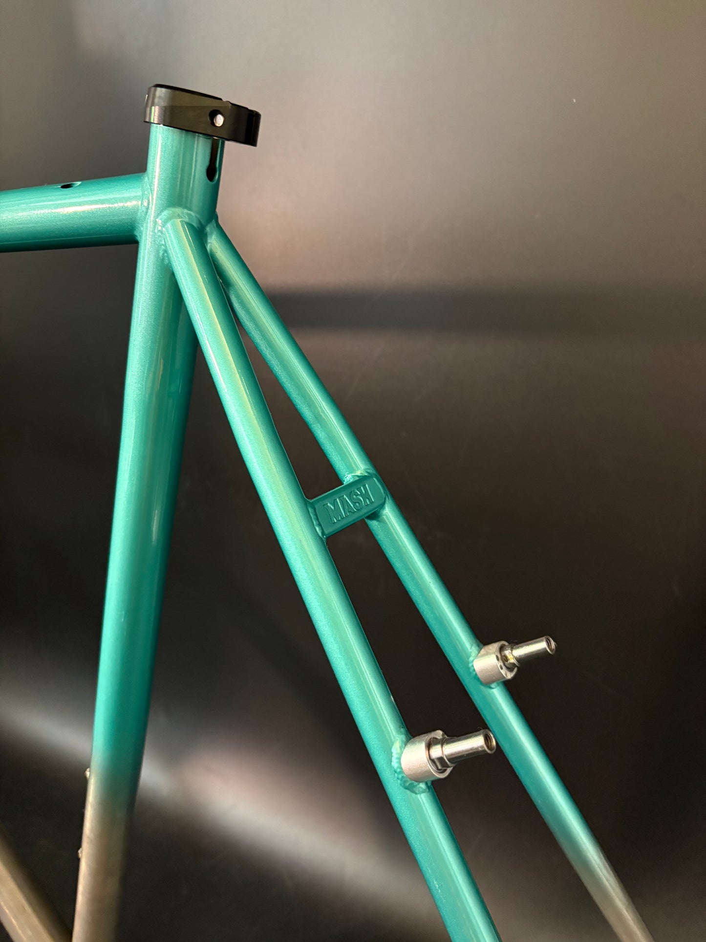 Mash Steel Frameset Teal/Raw 55cm Medium
