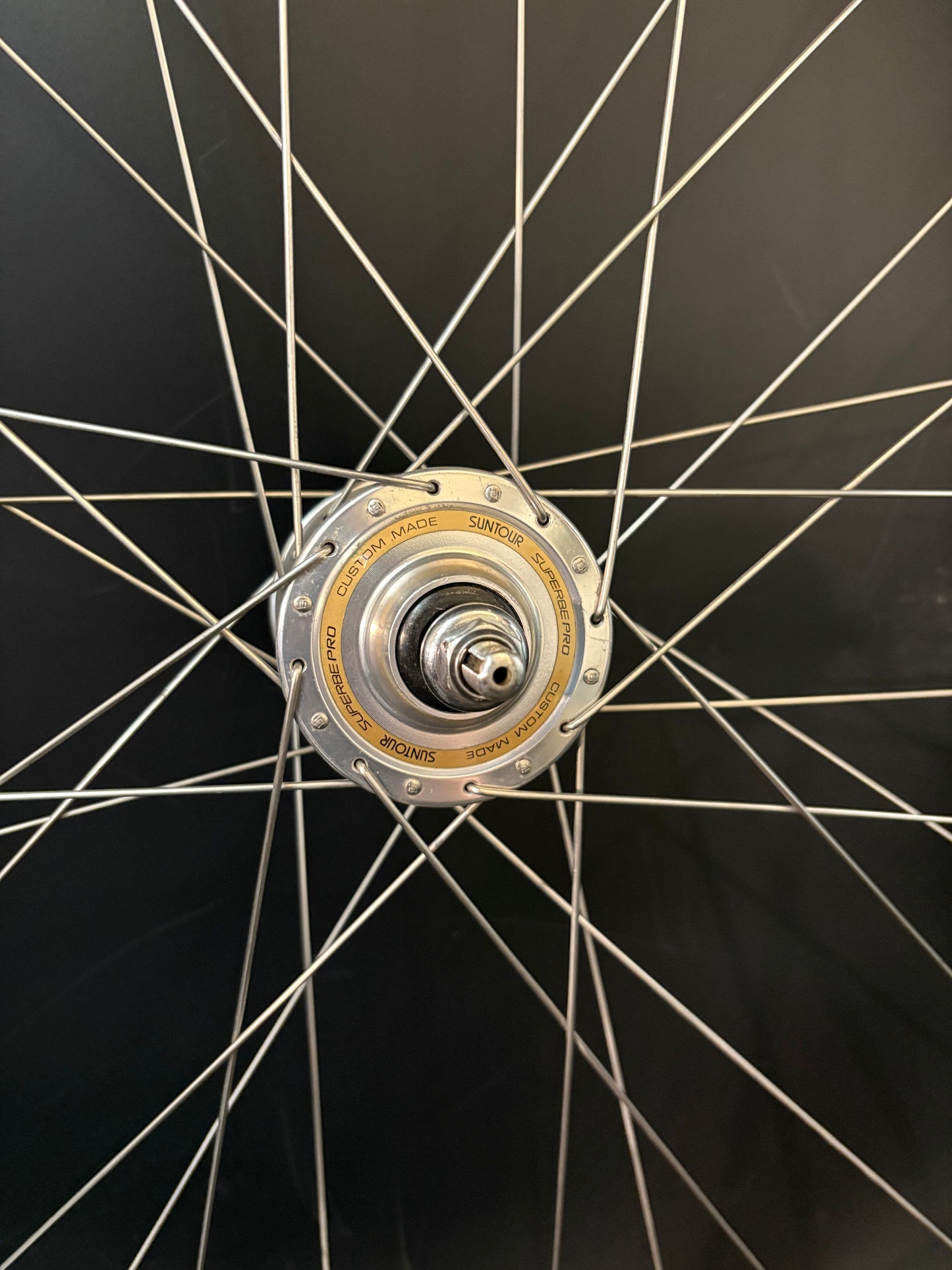 Mavic CXP 22 Machined Black / Suntour Superbe Wheelset 32h