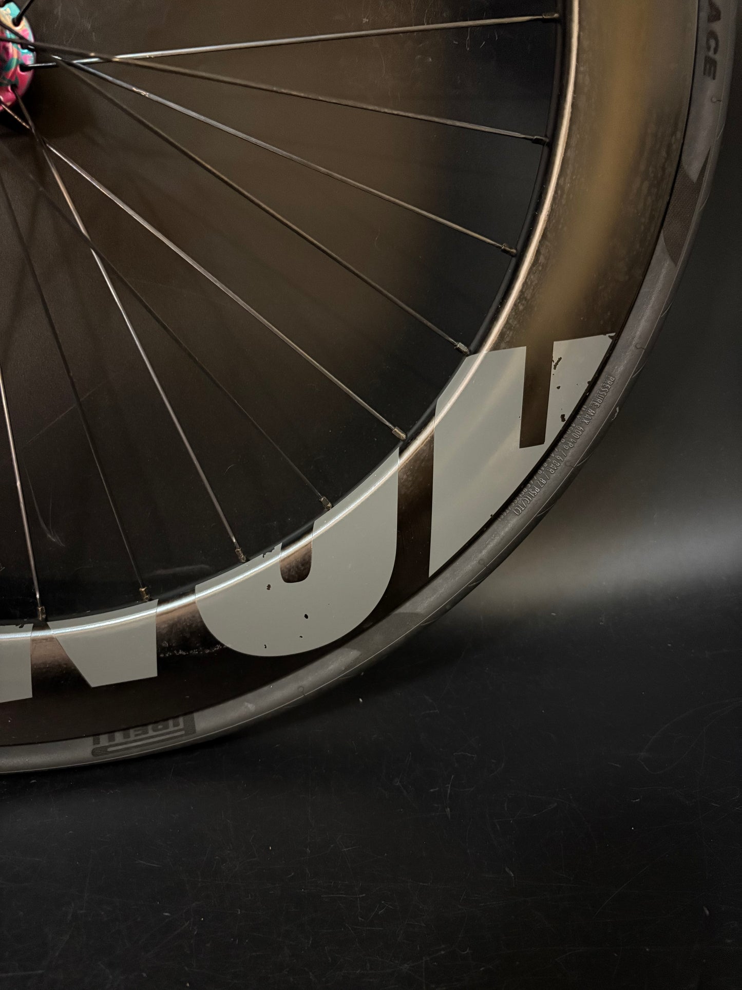 Honey Wheel Co Carbon Clincher 60mm / Phil Wood x Mash SF Pink Splatter LF Wheelset 32/28h