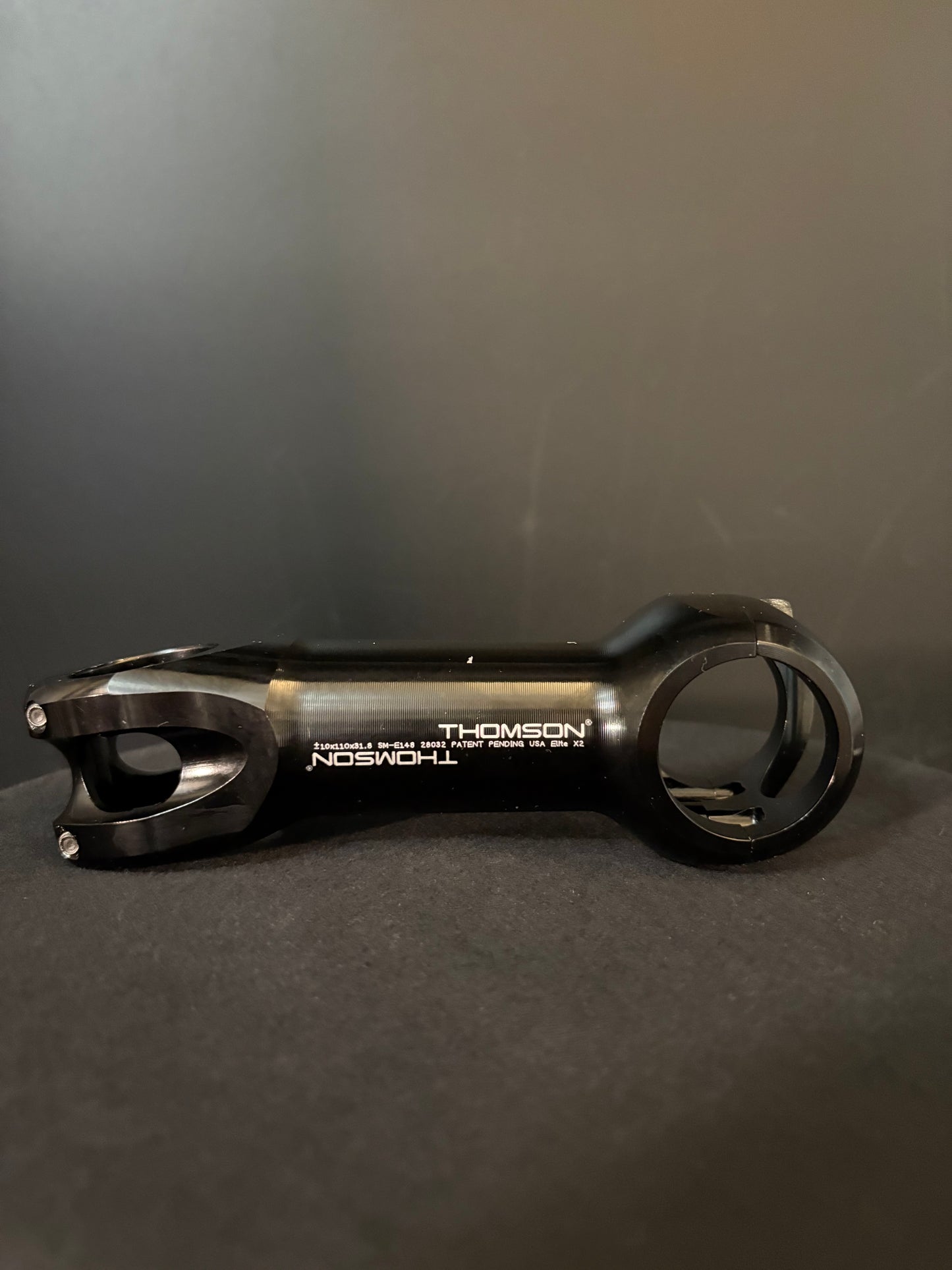 Thomson X2 Stem Black 110mm 31.8 10deg