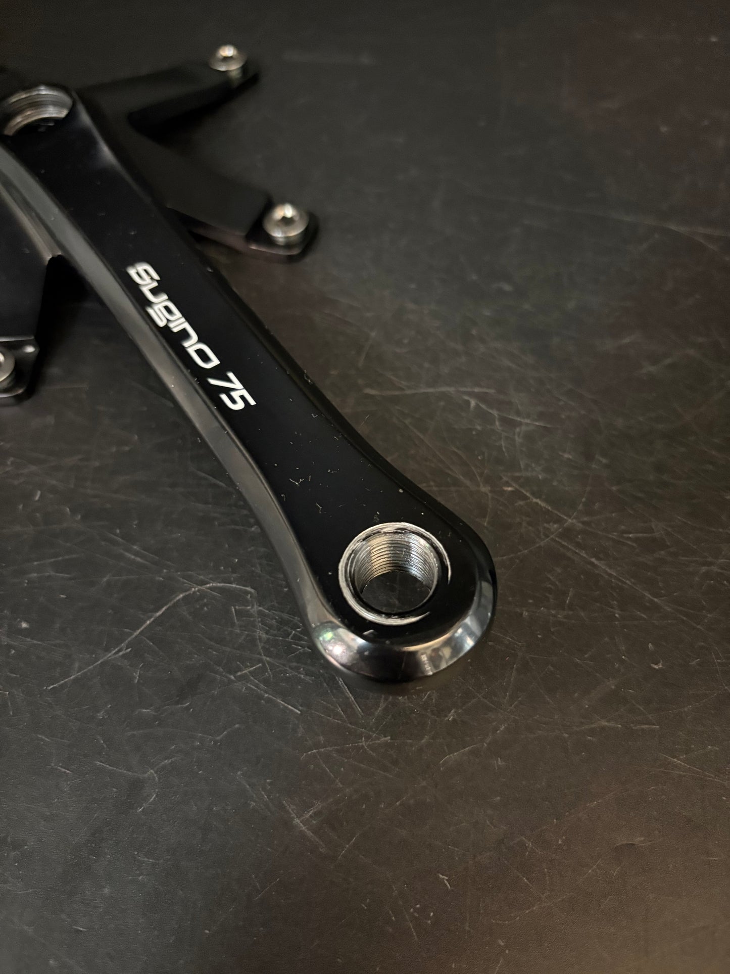 Sugino 75 Cranks Black 170mm