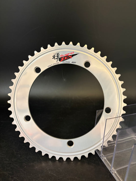 Sugino Zen Chainring Silver Old Logo 49t