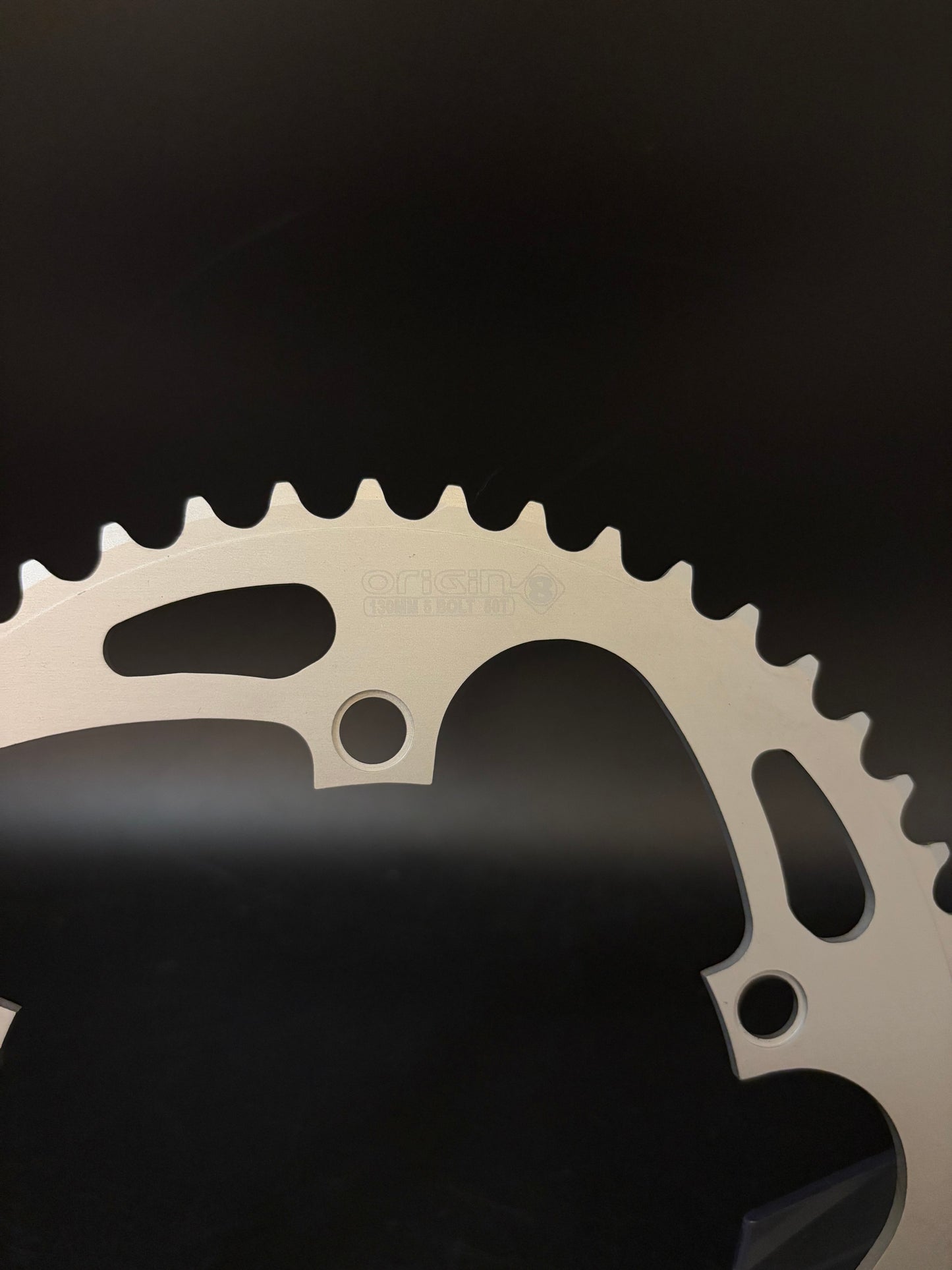 Origin 8 Chainring Silver 50t 130bcd