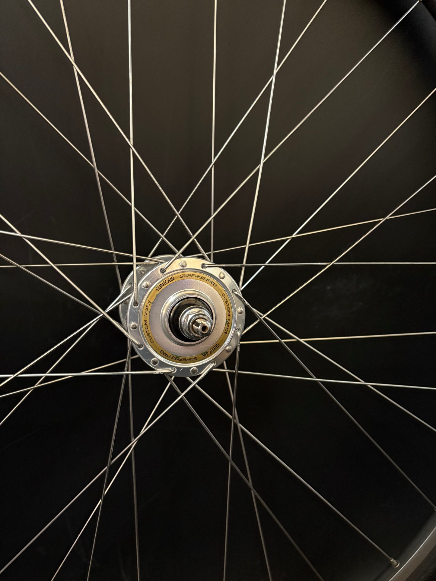 Mavic Open Pro Ceramic / Suntour Superbe Wheelset 32h