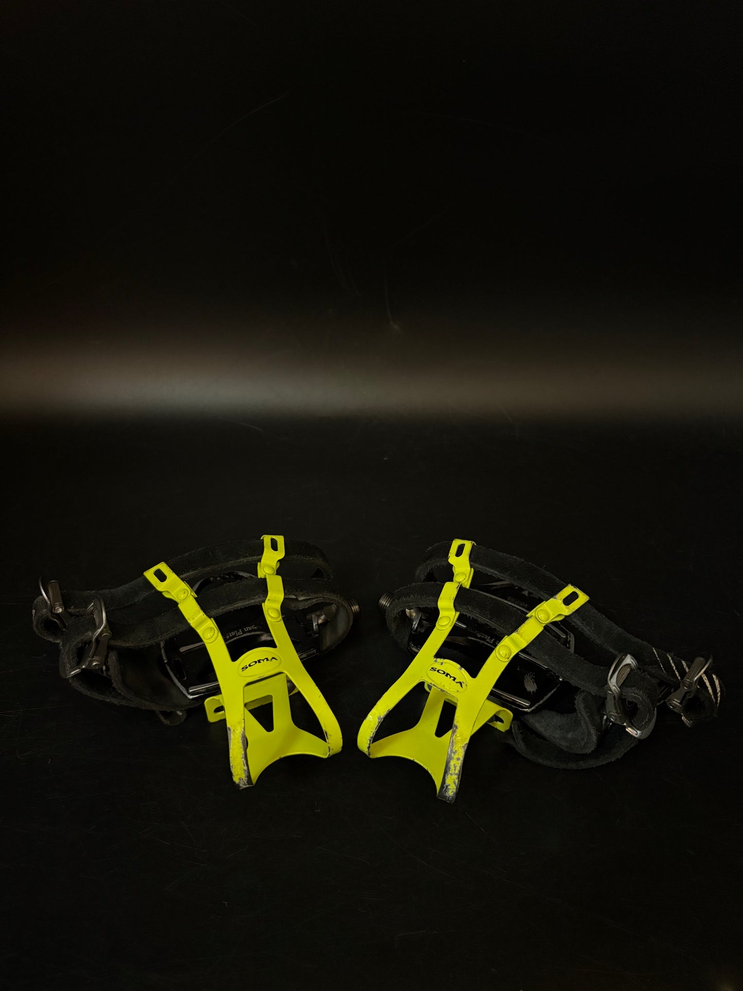 MKS Urban Platform Black / Cadence Double Straps Pedal Setup