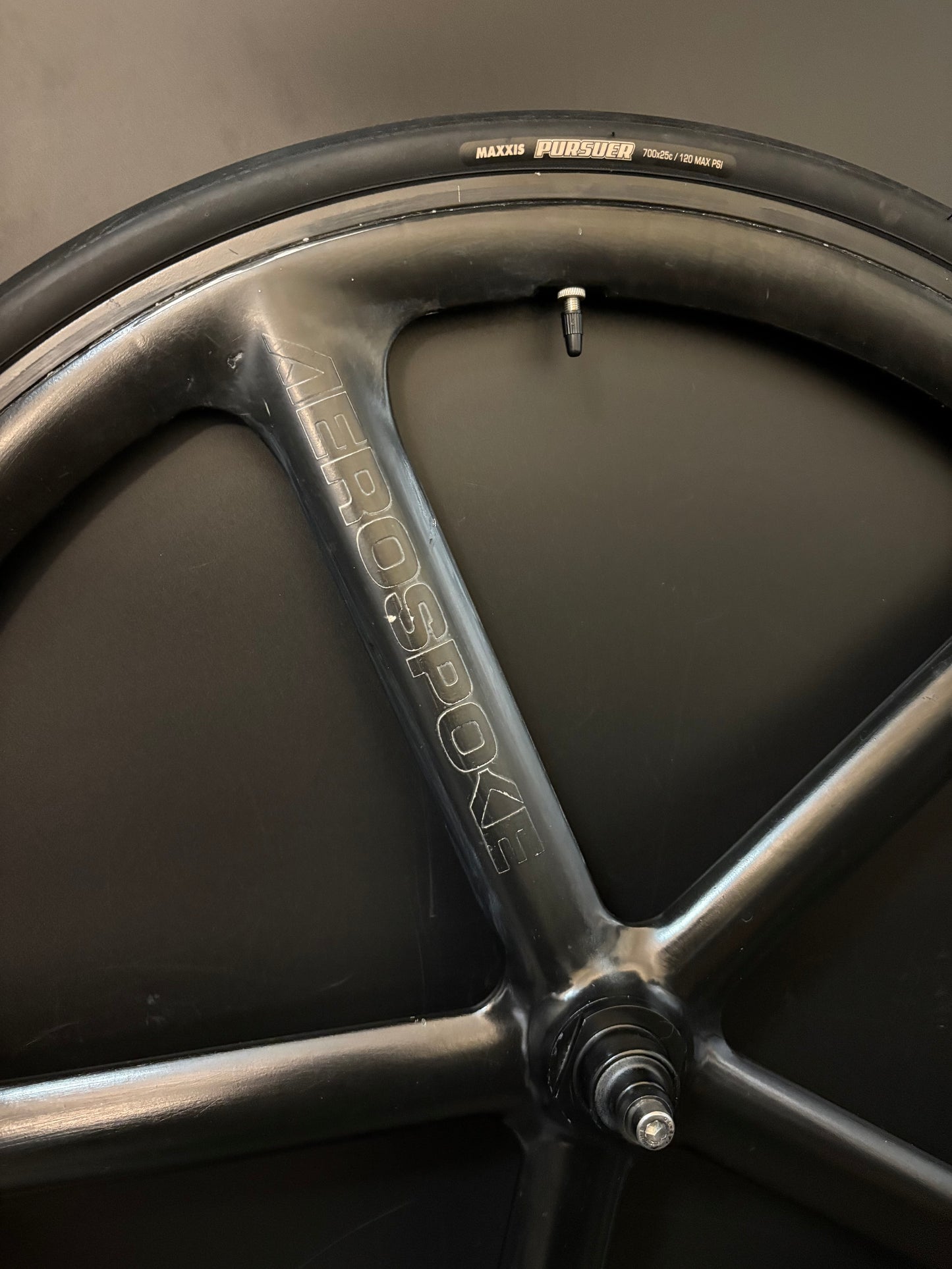 Aerospoke Wheelset Black w/ 17t Cog