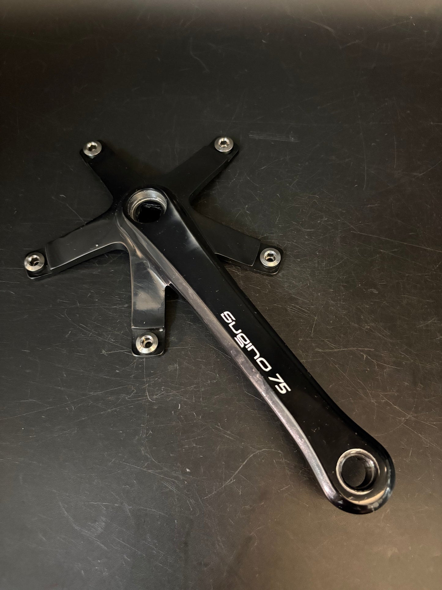 Sugino 75 Cranks Black 170mm