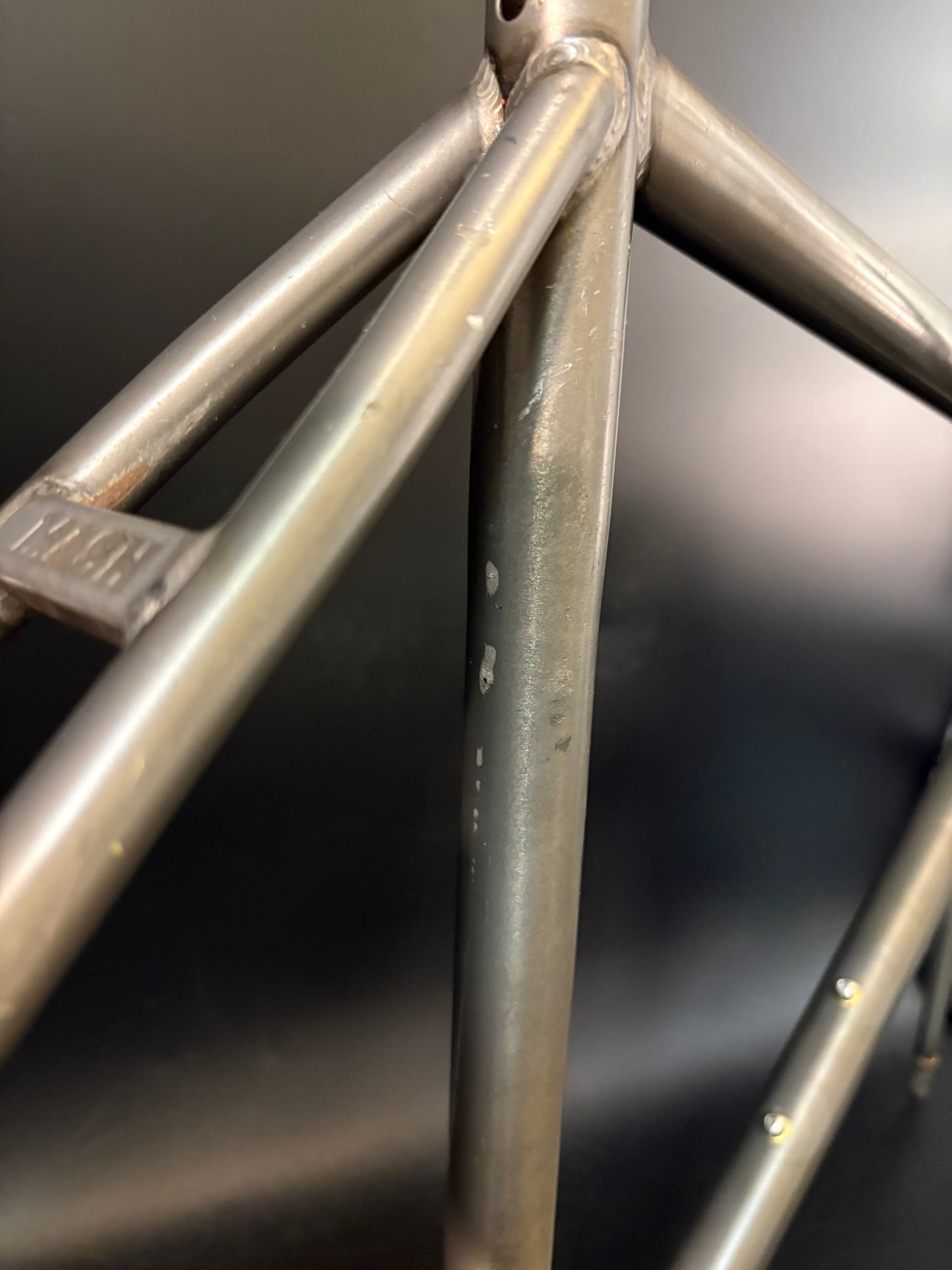 Mash Steel Frameset Raw 50cm XS w/ Rack