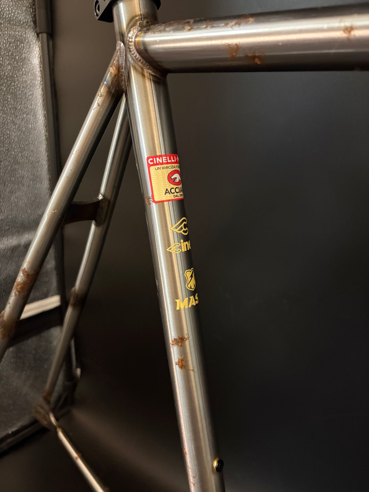 Cinelli Mash Work Frameset Raw 60cm