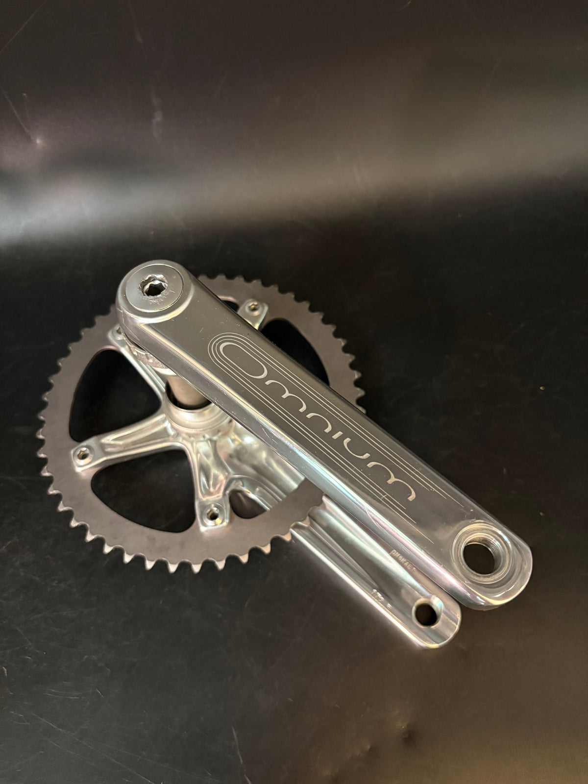 Sram Omnium Crankset Silver 172.5mm 48t