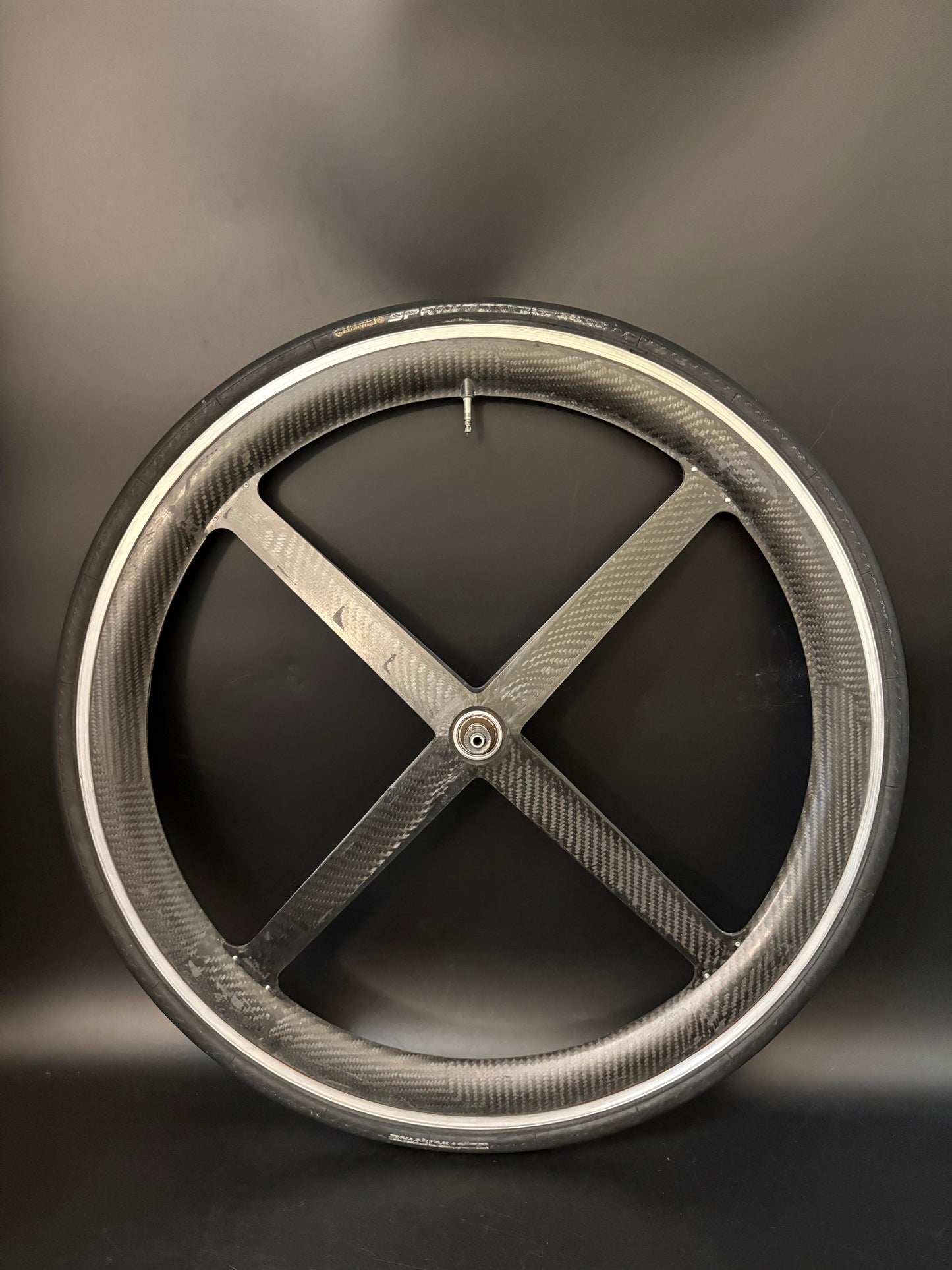 DAMAGED Spinergy Tubular 650c Front Wheel