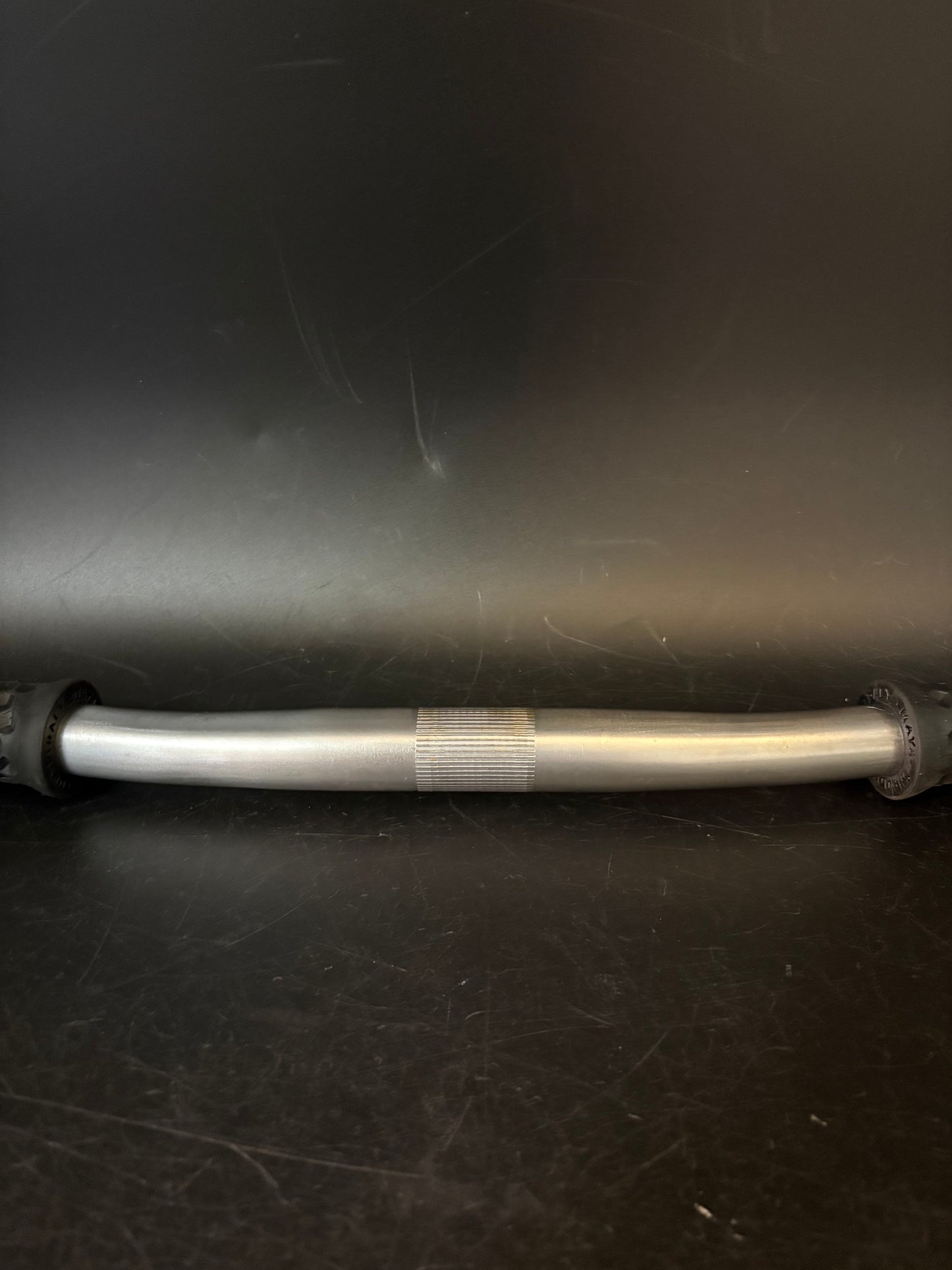Nitto Steel Flat Handlebar Silver 560mm 25.4