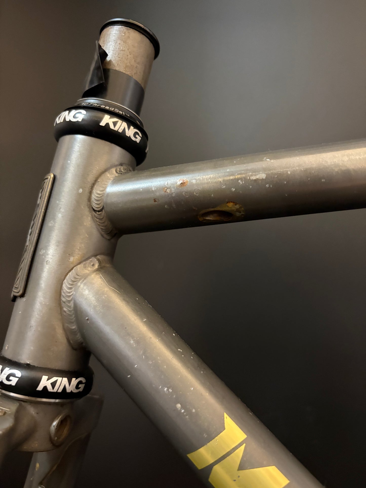 Mash Steel Frameset Raw 50cm XS w/ Rack