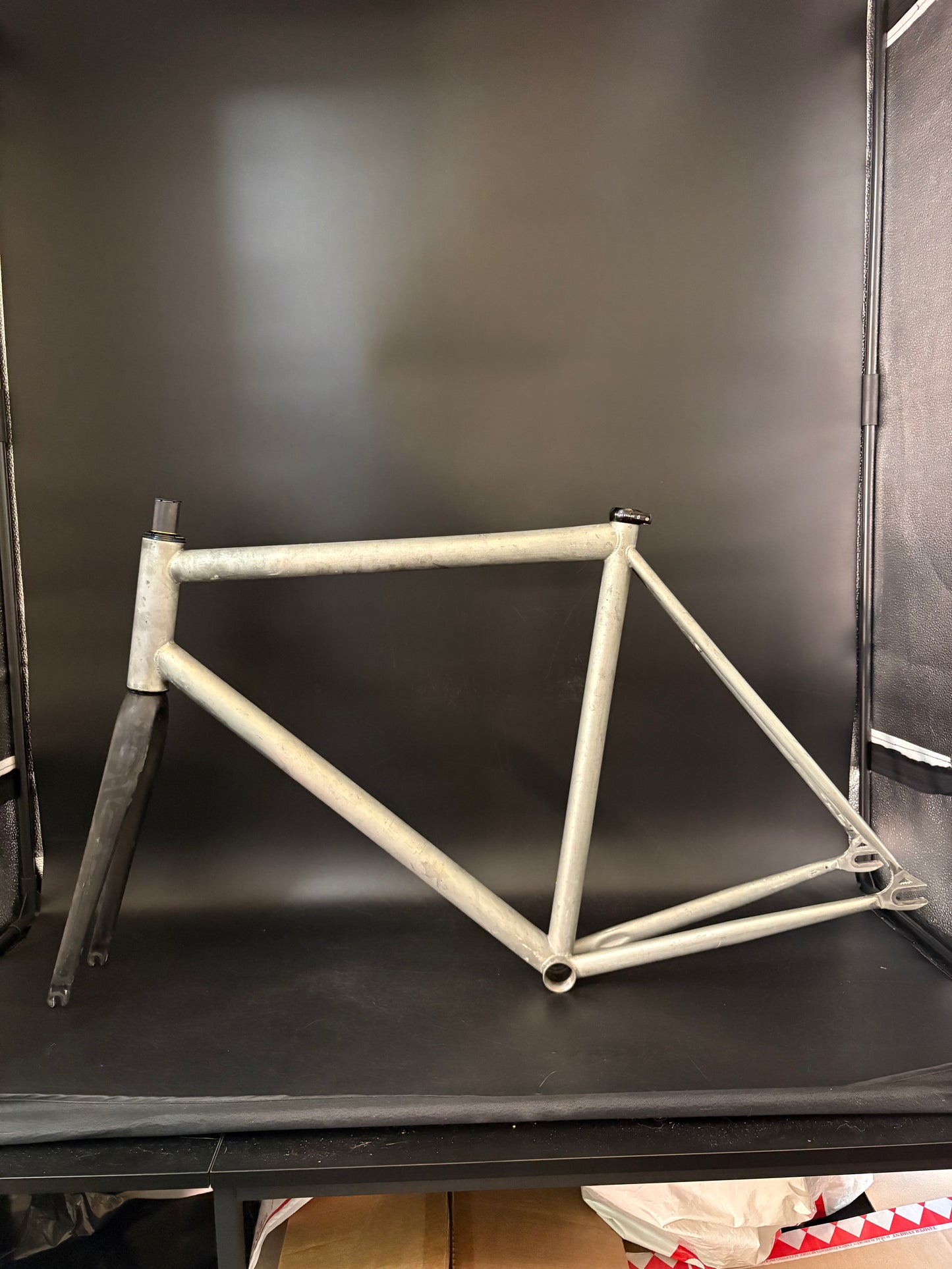 Tokyo Fixed Dart Frameset Raw 55cm ST 54cm TT