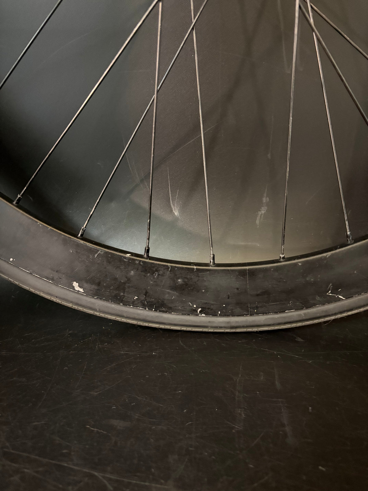 Velocity B43 Black / Phil Wood Front Wheel 32h