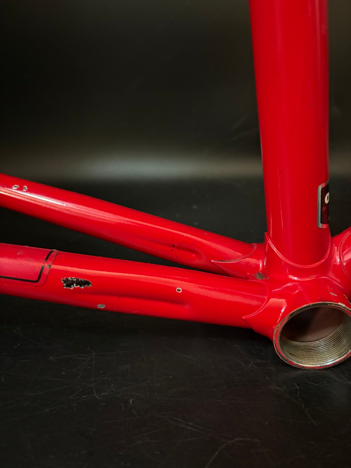 Bridgestone NJS Frameset Red/Black 48cm ST 52cm TT