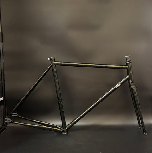All City Big Block Frameset Green Sparkle 52cm