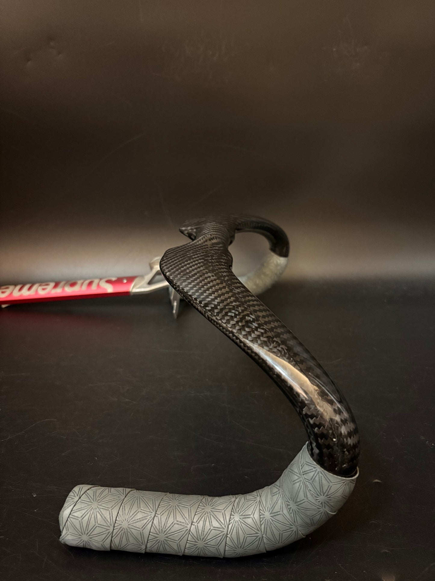 Unbranded Track Sprint Drop Handlebar Carbon 40cm 31.8