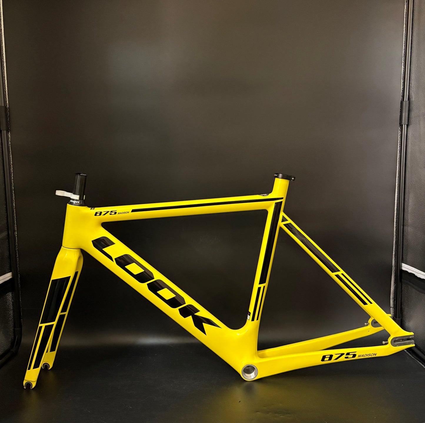 Look 875 Madison Frameset Yellow Carbon Small