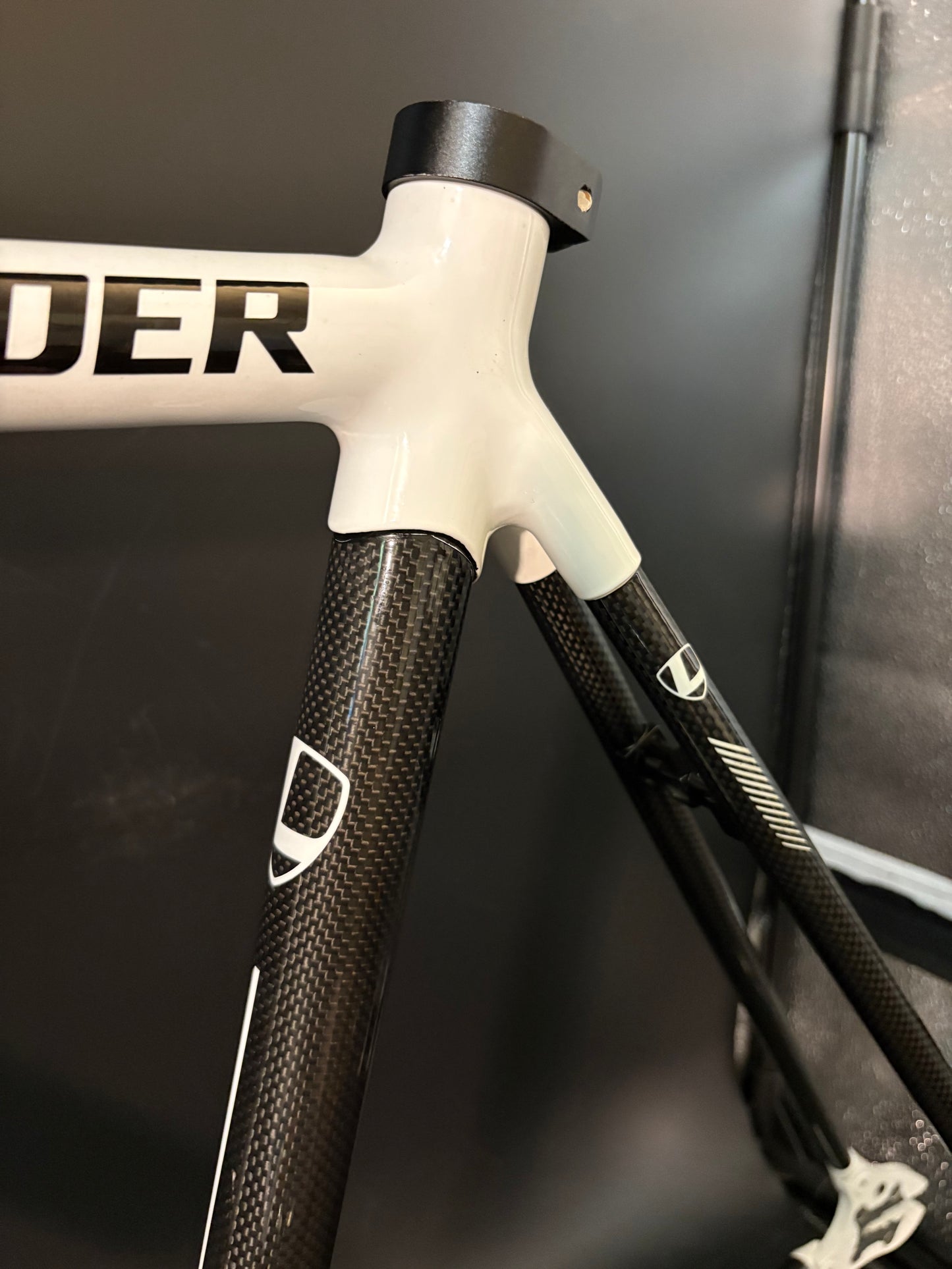 Leader EQNX Carbon Frameset White 54cm