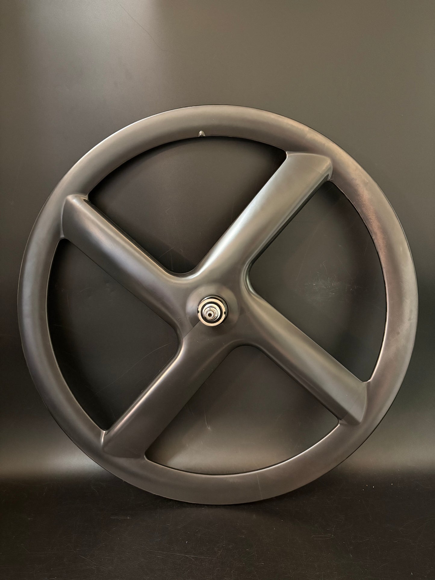 NEW Unbranded Clincher 4 Spoke Rear Wheel Carbon