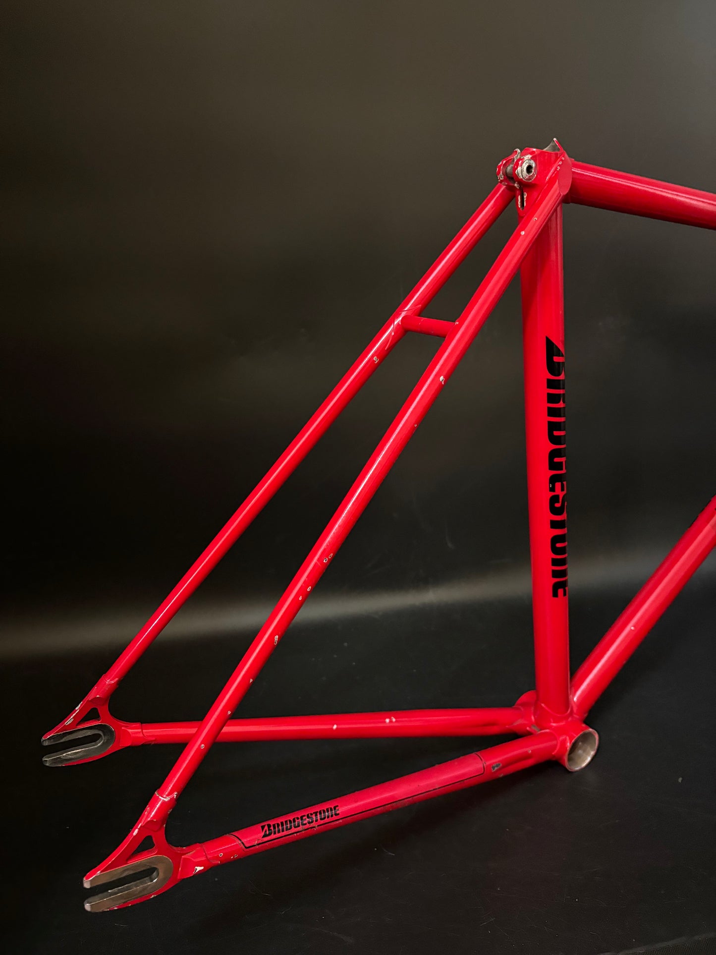 Bridgestone NJS Frameset Red/Black 48cm ST 52cm TT