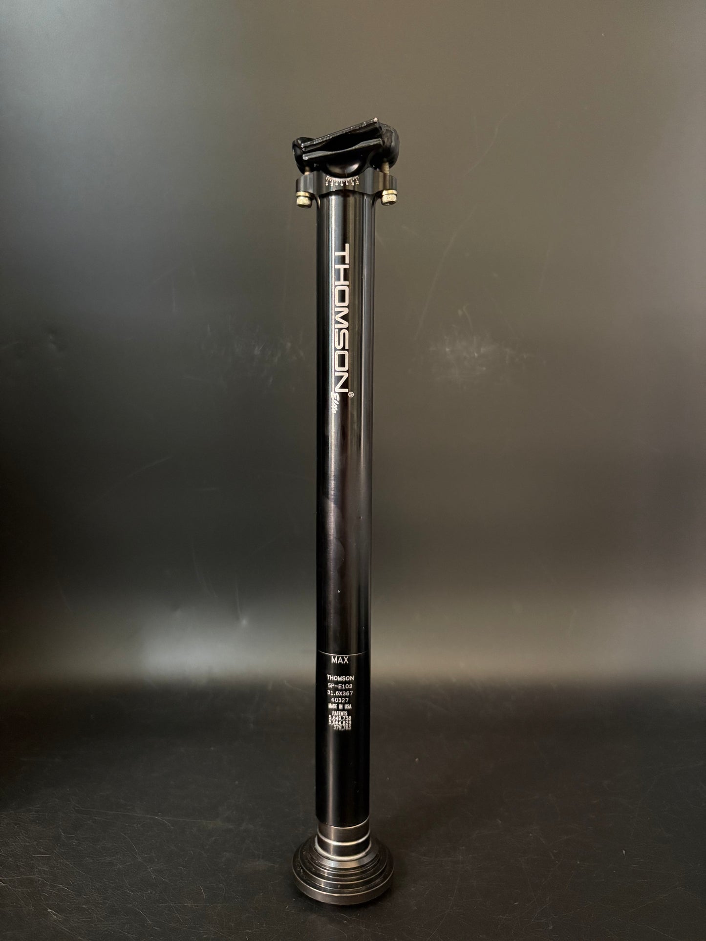 Thomson Elite Seatpost Black 31.6 367mm