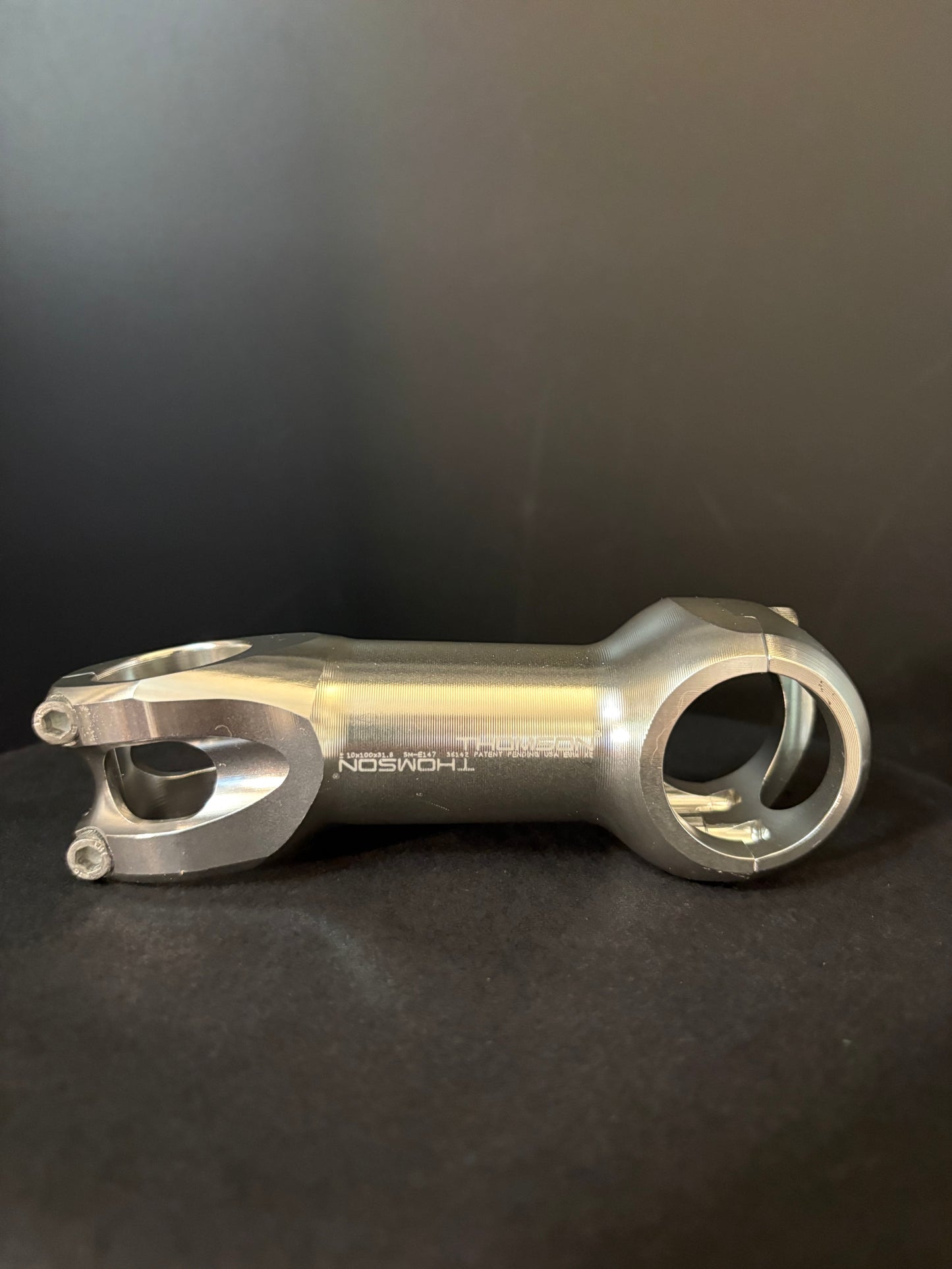 Thomson X2 Stem Silver 100mm 31.8 10deg