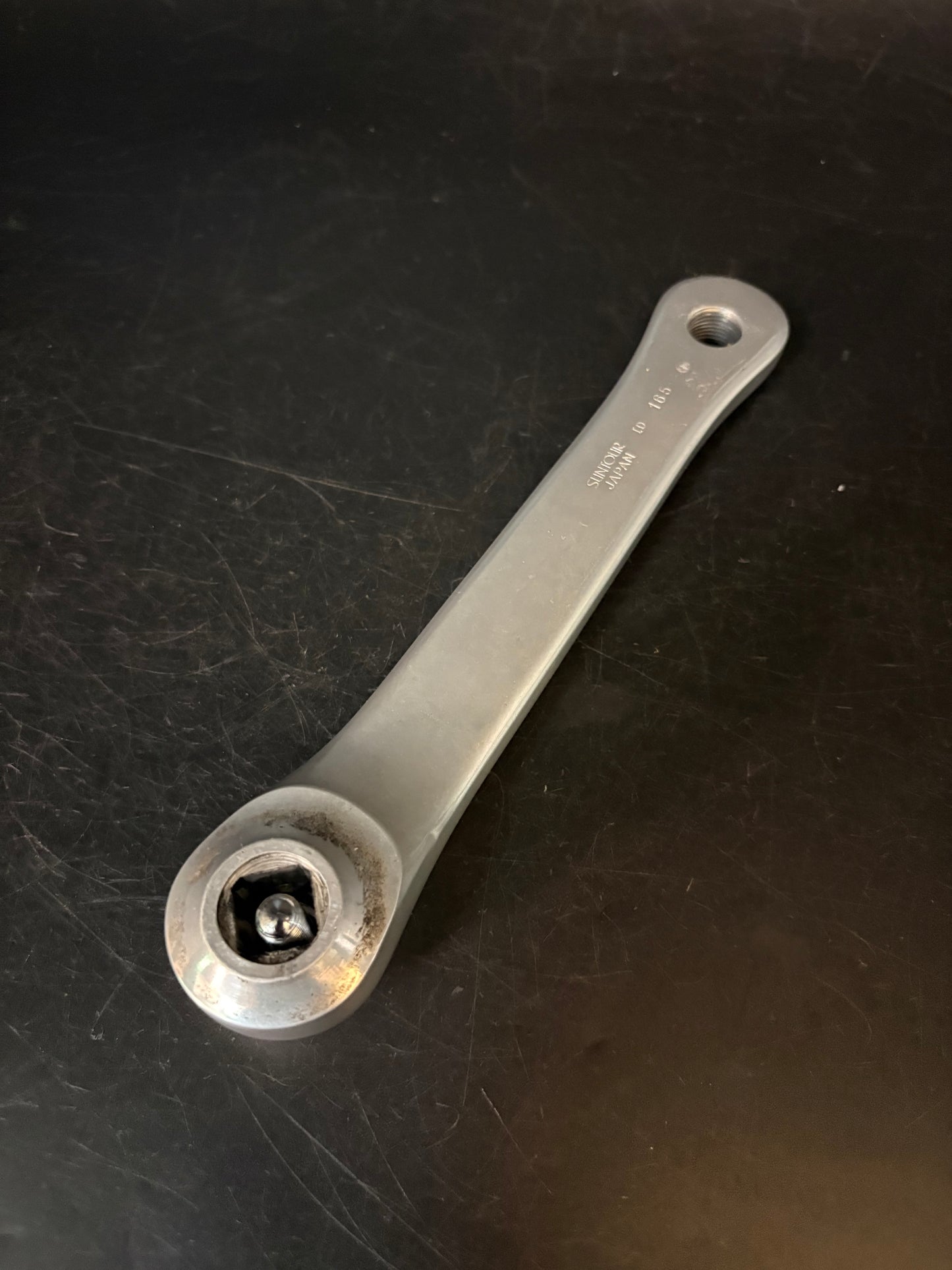 Suntour Superbe Crankset Silver 165mm