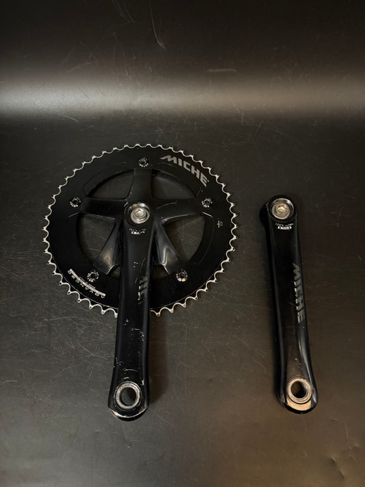 Miche Primato Crankset Black 165mm 48t