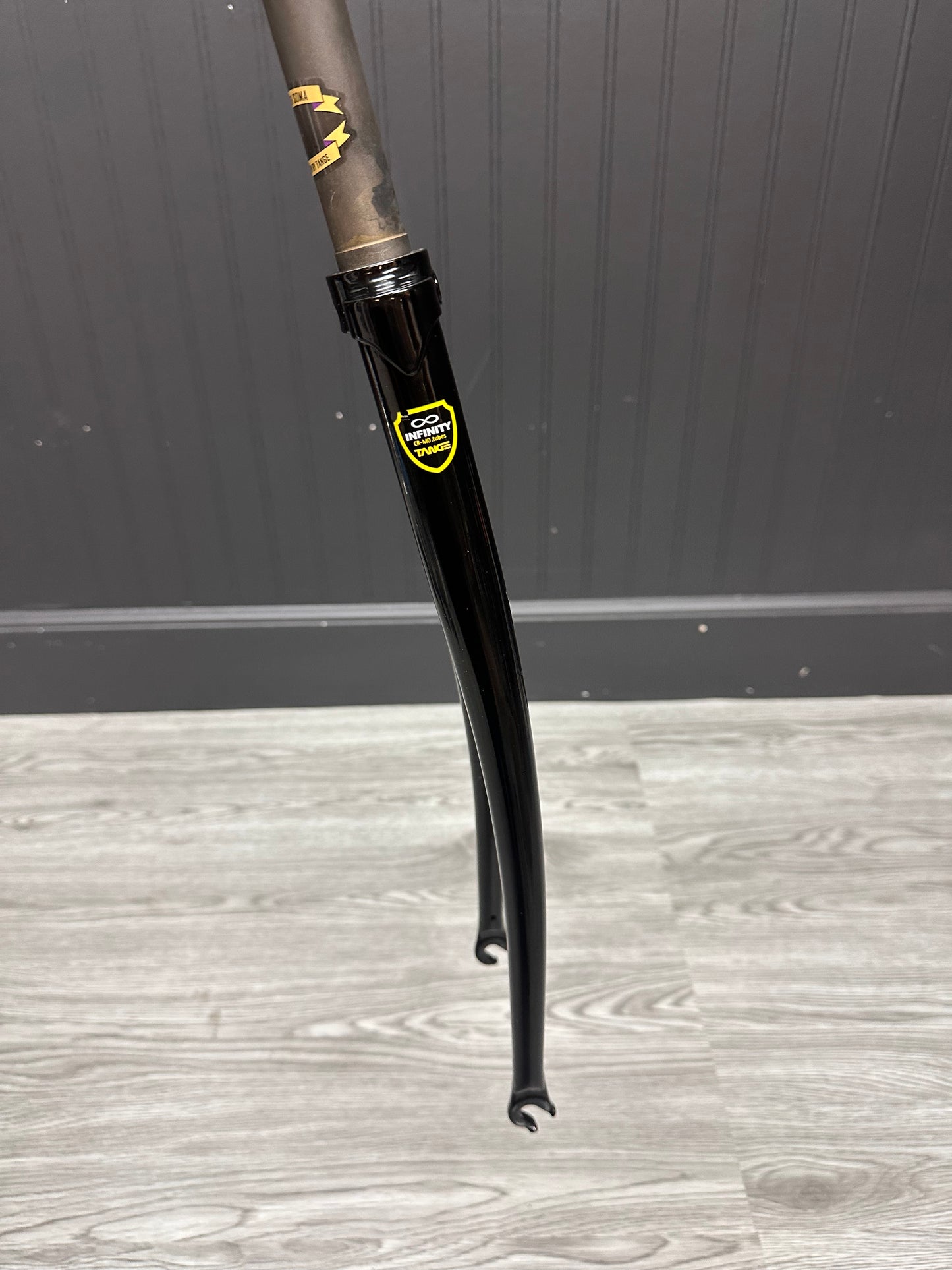 Tange Infinity 1” Threadless Track Fork Black 230mm